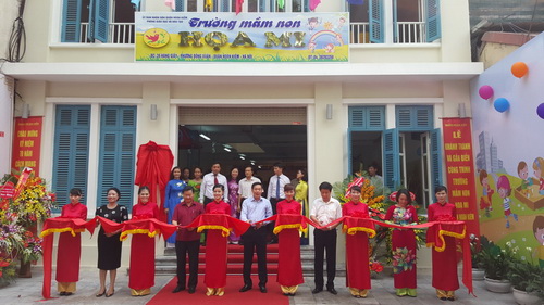 Khánh thành trường Họa Mi giữa phố cổ Hà Nội ảnh 1